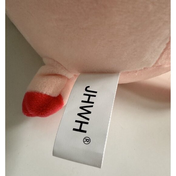 Quirky Plump Sleepy Pig Plush Stuffed Animal (JHWH) Japanese Plushie - Picture 4 of 7